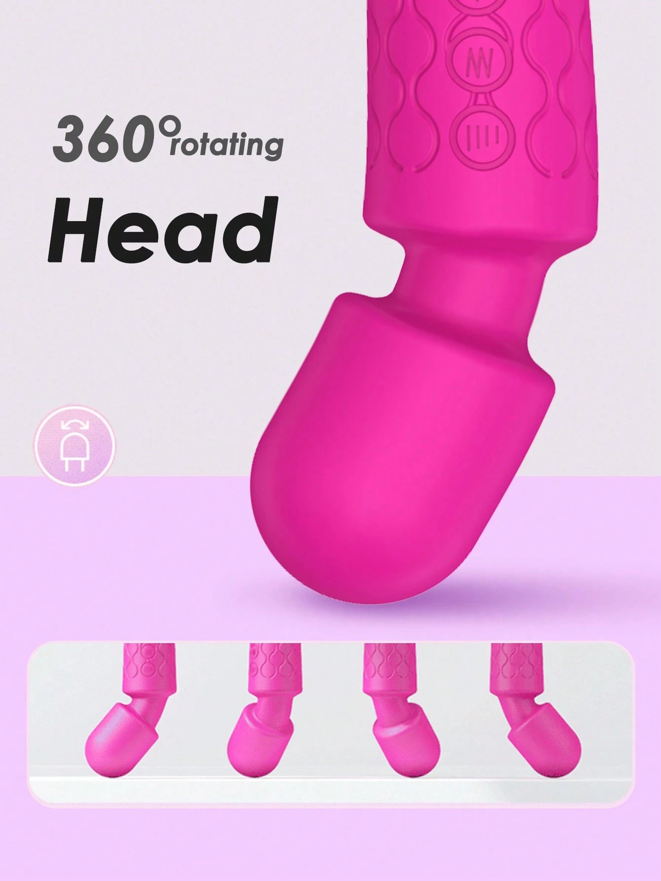 Vibrador AV Potente — Multi-Frecuencia