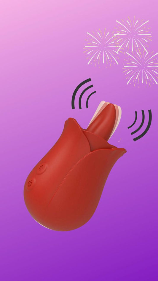 Estimulador Clitorial en Forma de Rosa — Vibraciones Intensivas