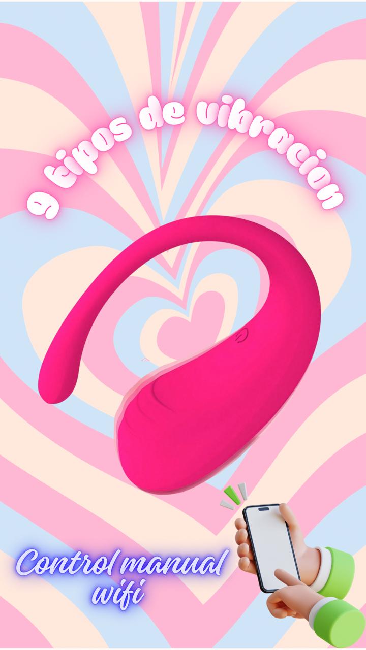 Vibrador Inteligente con 9 Frecuencias — Control Remoto vía App