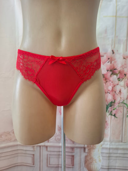 Pack de 7 braguitas de Encaje en Colores Variados