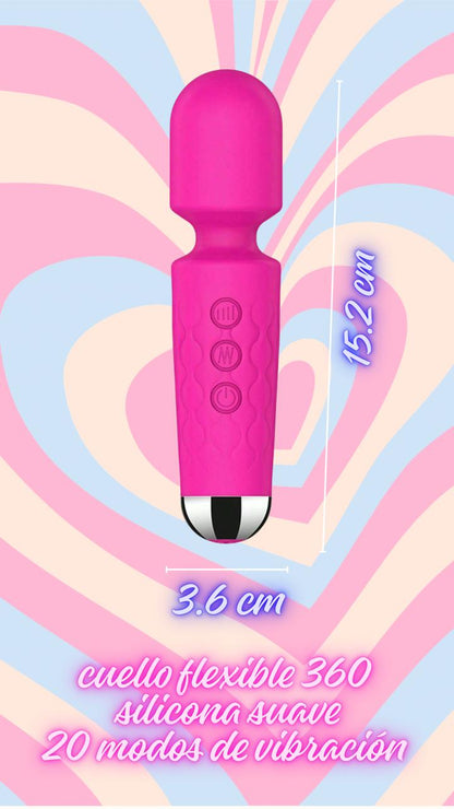 Vibrador AV Potente — Multi-Frecuencia